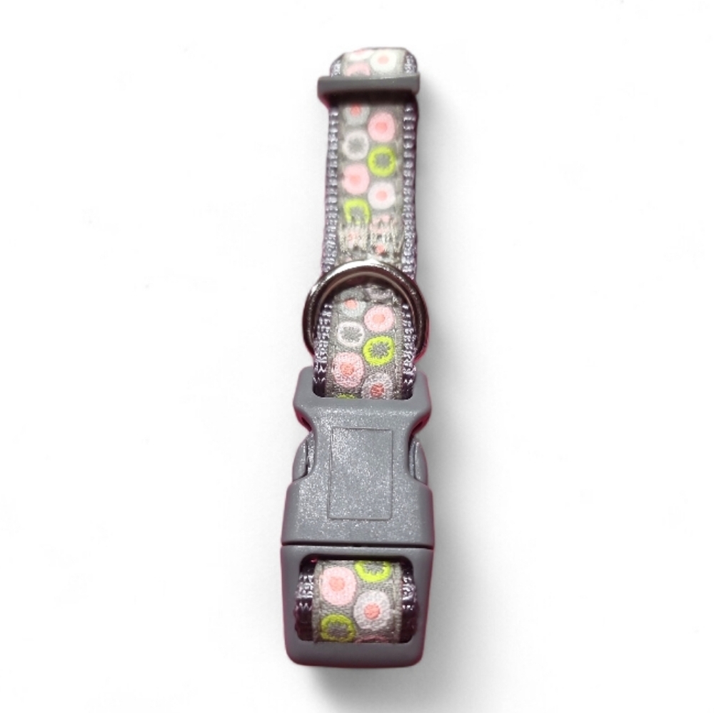 Top Paw Emma Dot Adjustable Small Dog Collar